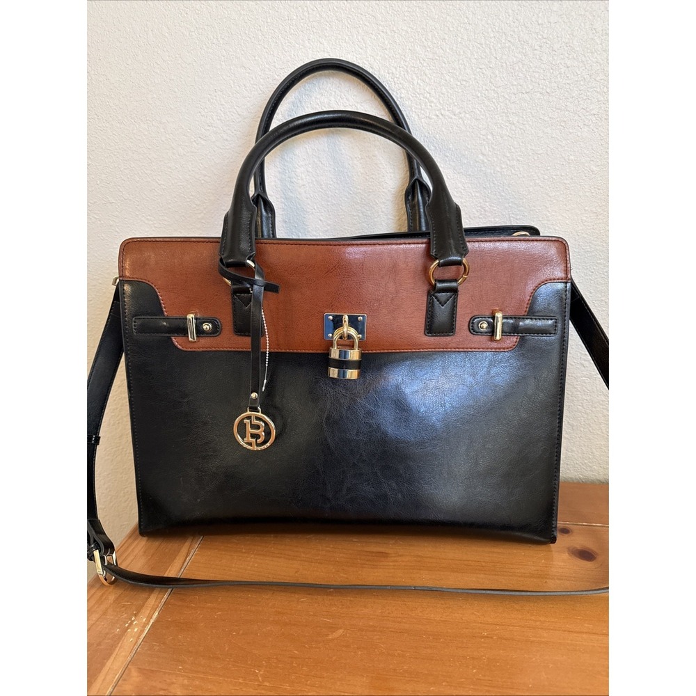BOSTANTEN Machk Vintage Style‎ Leather Briefcase Bag NWOT